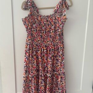 Floral Women’s Dress with Multicolor Design From Boutique